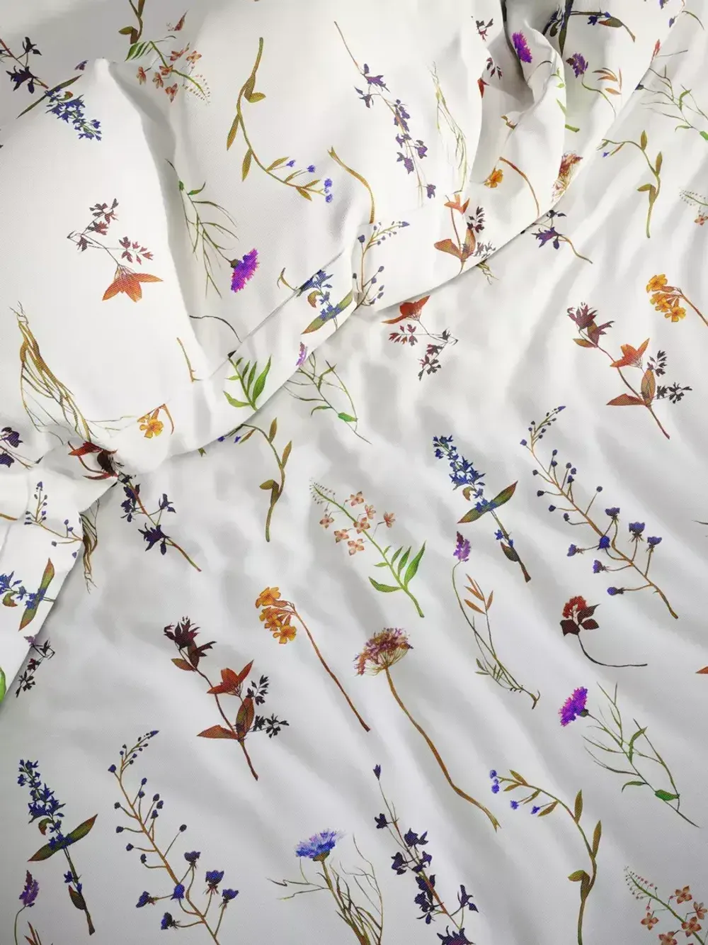 Наволочка комплект 2шт перкаль Сказка "Маргарита" 45х45 см на молнии