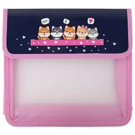 Папка для тетрадей 2 отделение А5 на липучке Юнландия Dream Team, пластик