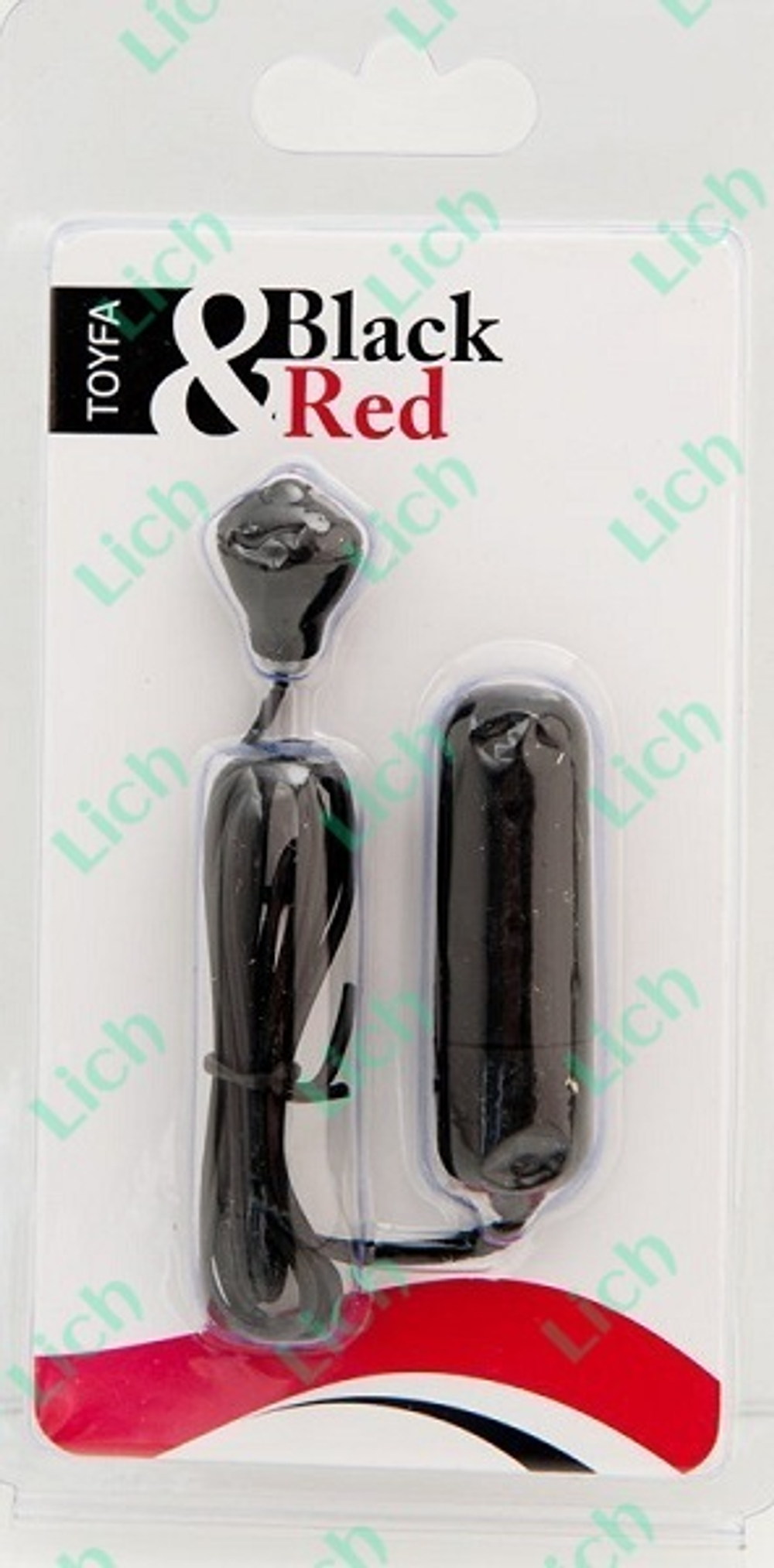 Черный мини-вибратор, 5,5 см.