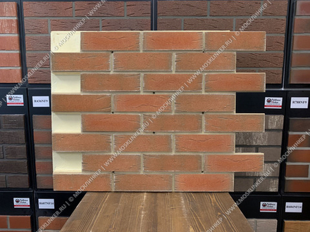 Клинкерная фасадная термопанель Регент ППУ Feldhaus Klinker R307NF9