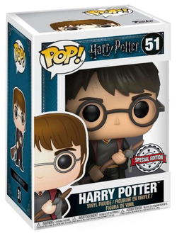 Фигурка Funko POP! Harry Potter Harry Potter with Firebolt & Feather (Exc) (51) 14949