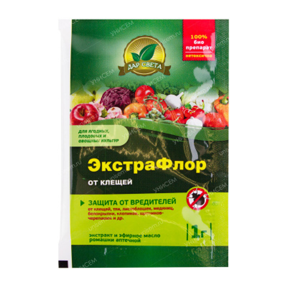 ЭкстраФлор №11 от клещей 1гр ЕвС