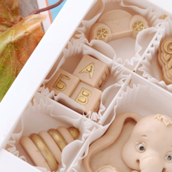 Подарочный набор "Любимой нянечке" /  Шоколад ручной работы