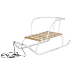 Санки "Ветерок №1" (без ручки), цвет белый