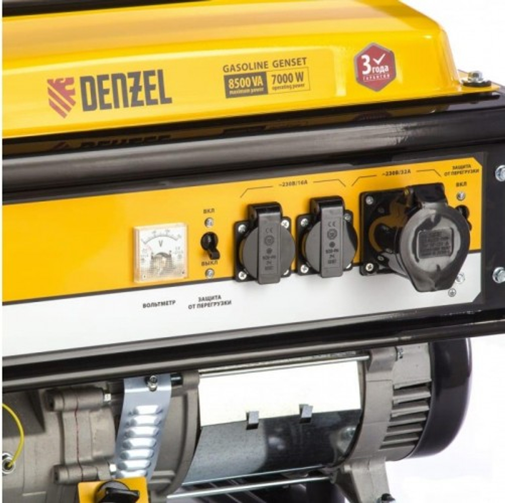 Генератор бензиновый Denzel GE 8900 94639