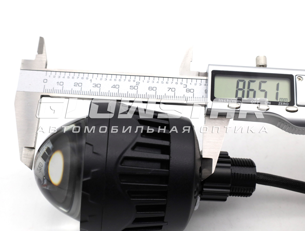 Модули дальнего света Aozoom KLPS-01 PRO 2025 2.5 дюйма, 12V, 38W (комплект, 2шт)