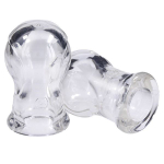 Прозрачные вакуумные зажимы на соски Tweak Nipple Sucker Set (Цвет: прозрачный)