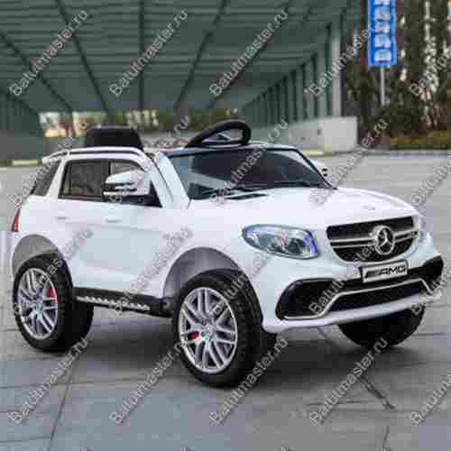 Детский электромобиль "Мерседес AMG" белый, стандартная комплектация