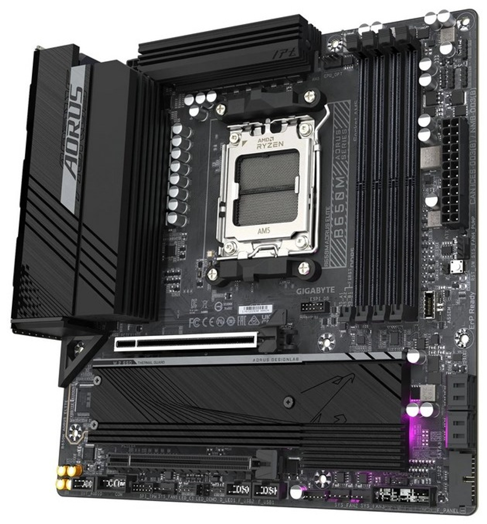 Материнская плата GIGABYTE B650M Aorus Elite