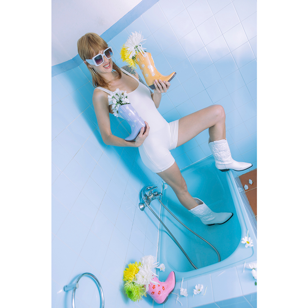 Ваза для цветов rodeo, 22,5 см, лиловая