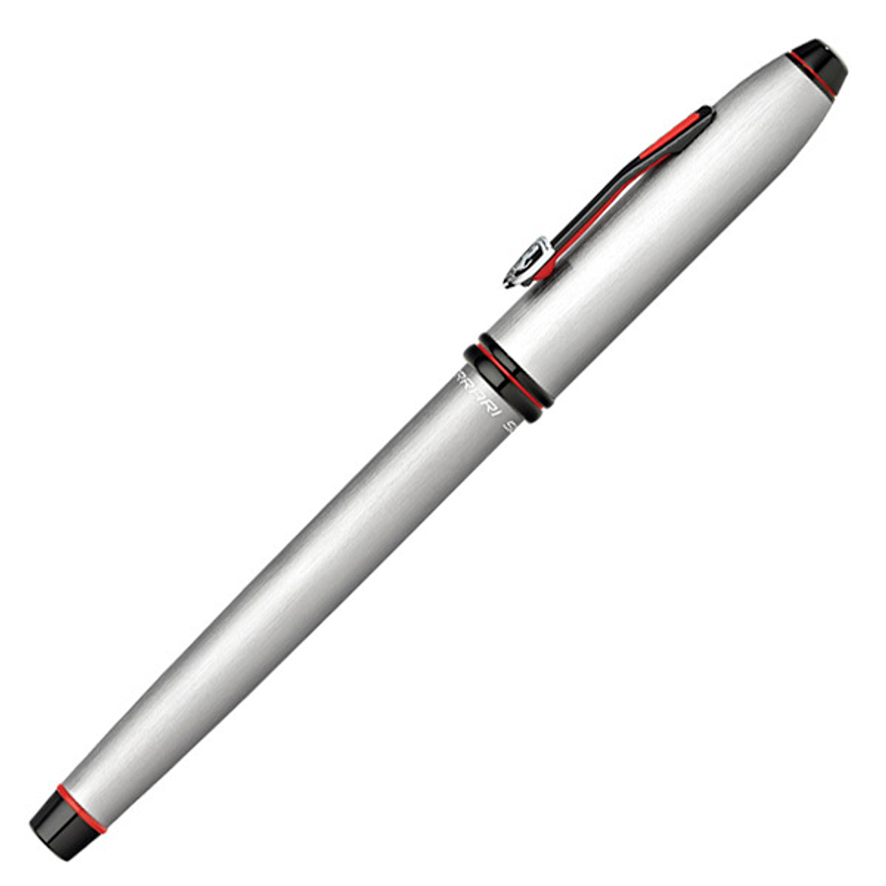 Черная ручка-роллер Cross Selectip Townsend Ferrari Brushed Aluminum