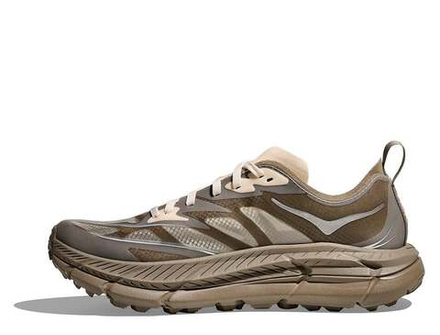Мужские беговые кроссовки Hoka Mafate Speed 4 Lite M коричнево-кремовые