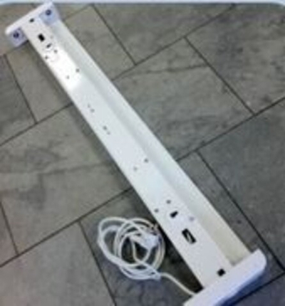 Облучатель бактерицидный ОБН 150 2х30 АЗОВ со шнуром и вилкой