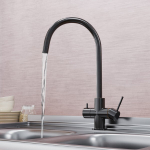 Смеситель для кухни 35k MIXLINE MLSS-03202 БРОНЗА  подкл.к фильтру*