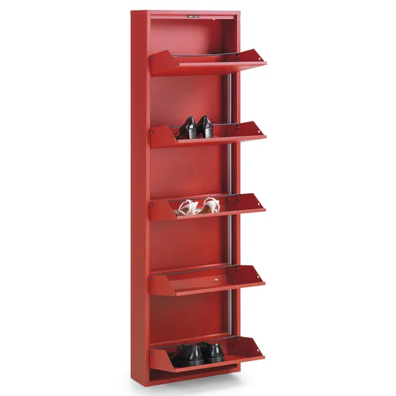 Шкаф для обуви Rox 5 полок белый