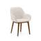 Стул Konna бежевый, ножки темный ясень