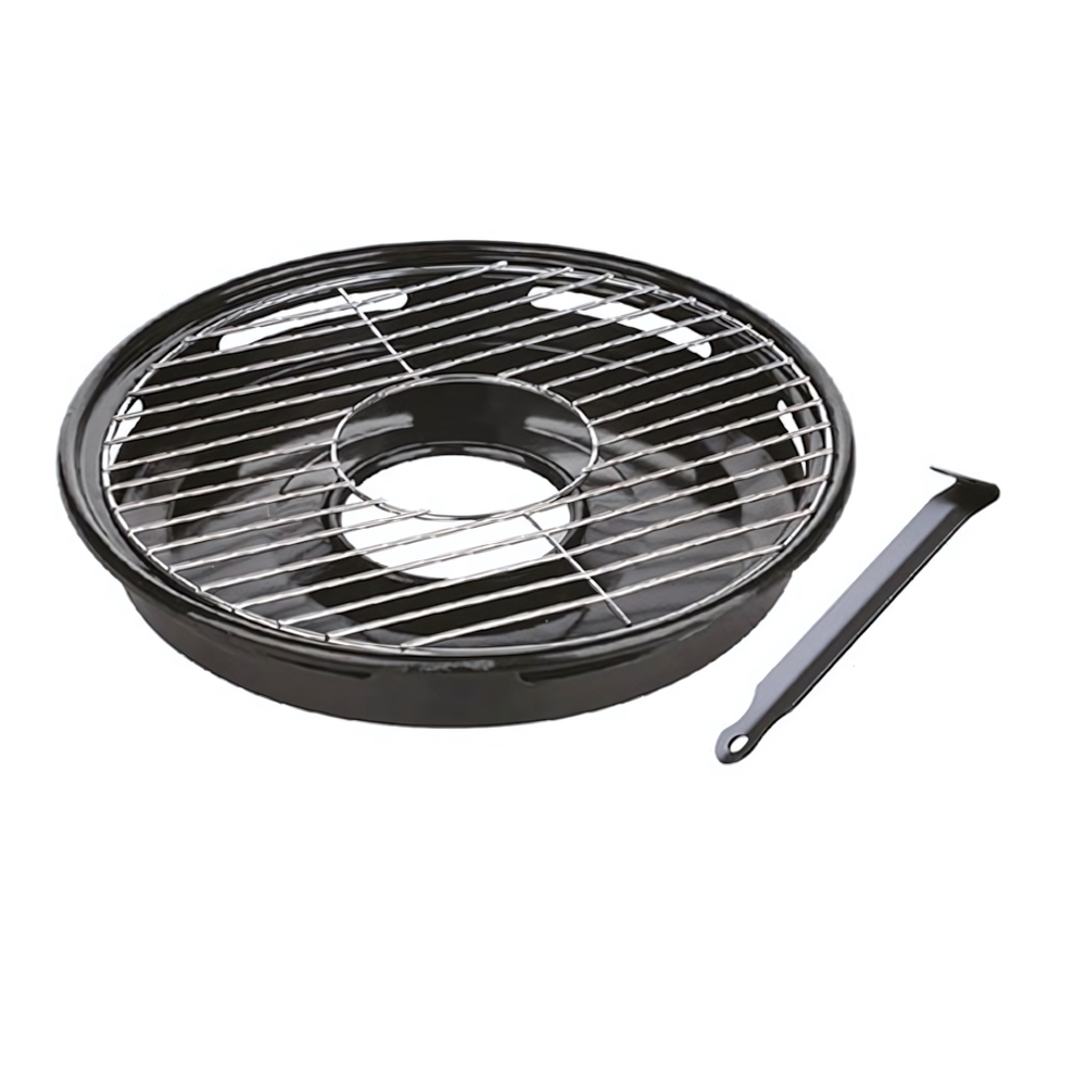 Сковорода гриль-газ 32см "Mercury" MC-6349 с мраморным покрытием