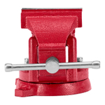 Тиски слесарные, 100 мм, поворотные, с наковальней Matrix