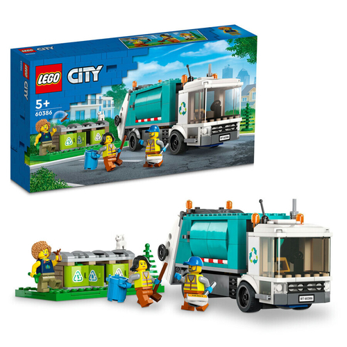 Конструктор LEGO City 60386 Грузовик для переработки отходов