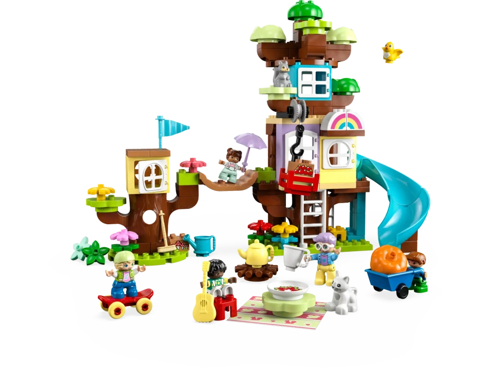 Конструктор LEGO Duplo 10993 Дом на дереве, 3в1