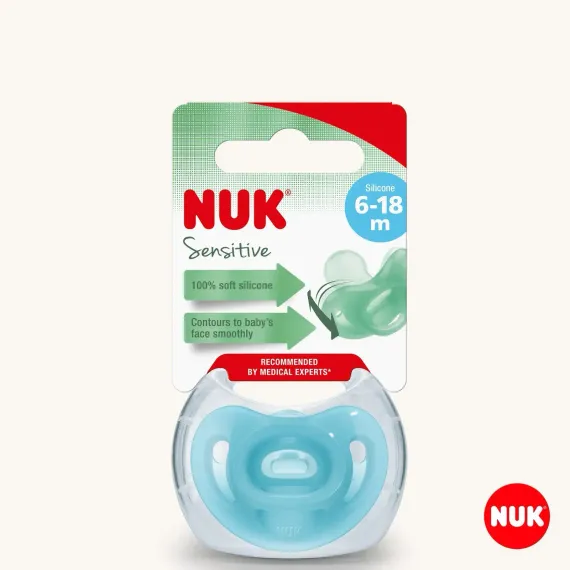 Пустышка Nuk силикон ортодонтическая 1 шт.