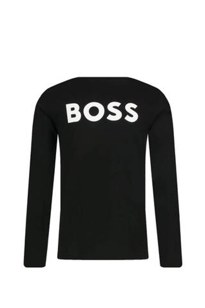 Лонгслив BOSS Kidswear - черный(J25P25)