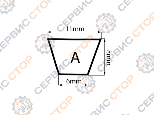 Ремень генератора А914