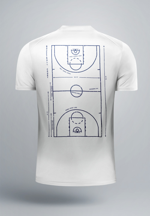 ФУТБОЛКА ENSEN "BASKETBALL"