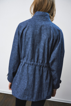 Жакет-парка 1286 голубой