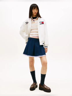 Юбка женская TOMMY JEANS TJW VARSITY PLEATED
