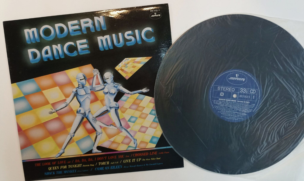 Винтажная виниловая пластинка LP Сборник Modern Dance Music (Hong Kong 1983)