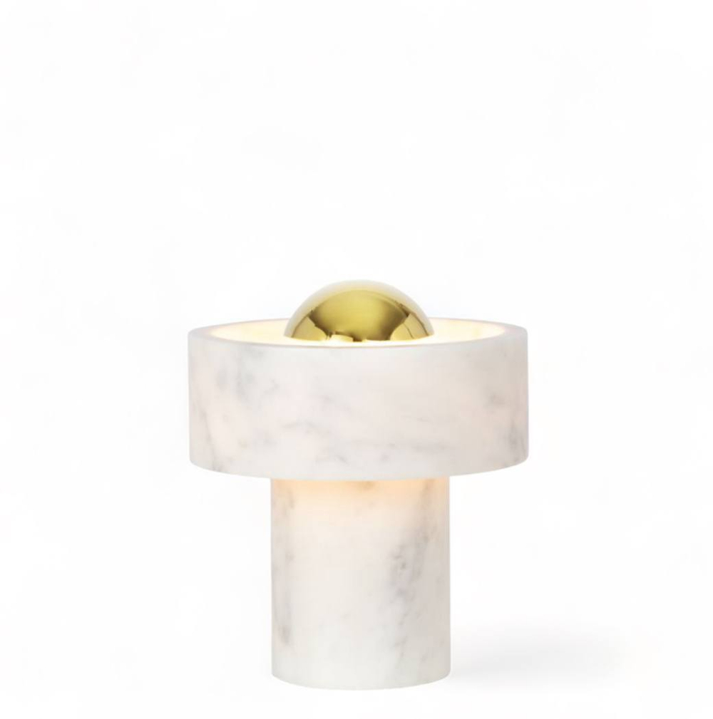 Настольный дизайнерский светильник Stone Portable by Tom Dixon