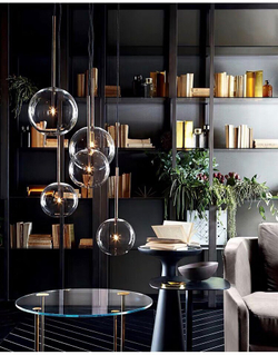 Подвесной светильник 9217P/D200 gold