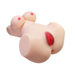 Мастурбатор-торс Aveline с 2 любовными тоннелями (Цвет: телесный)