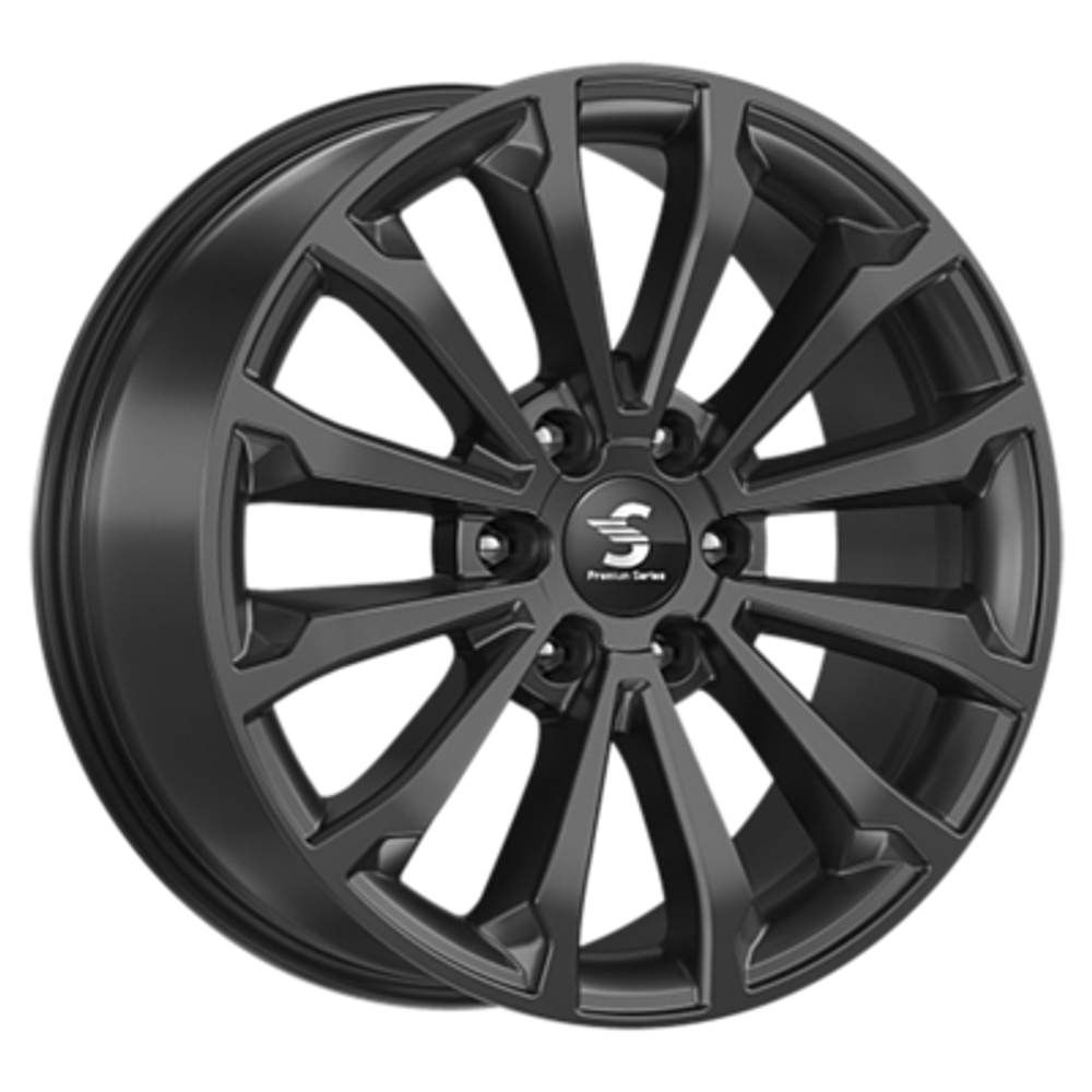8,5x20/6x139,7 ET30 D106,1 КР006 (Fortuner) Fury black Premium Series