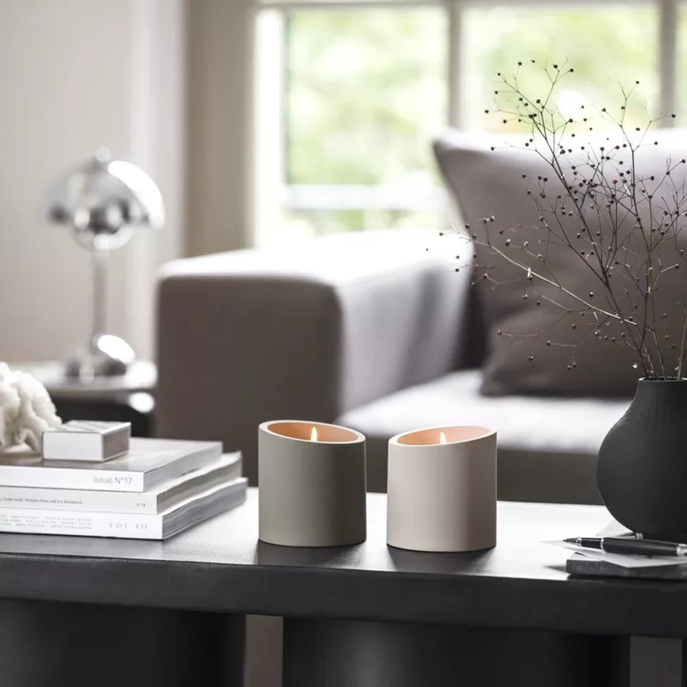 Villeroy & Boch Свеча NewMoon 250 мл бежевая 10-4290-7890