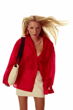 SHIRT TENCEL RED