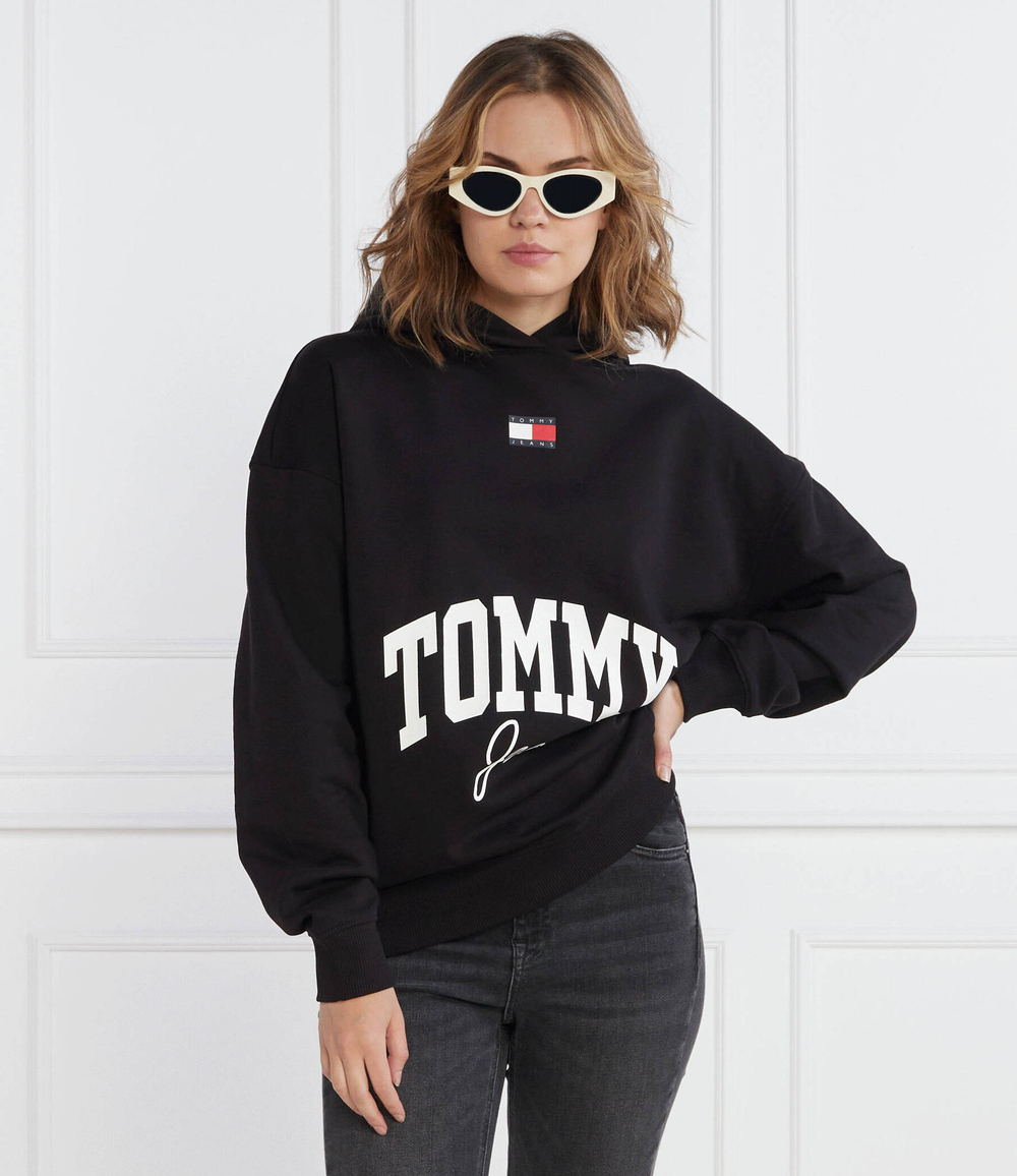 Худи NEW VARSITY Tommy Jeans - черный(DW0DW16399)