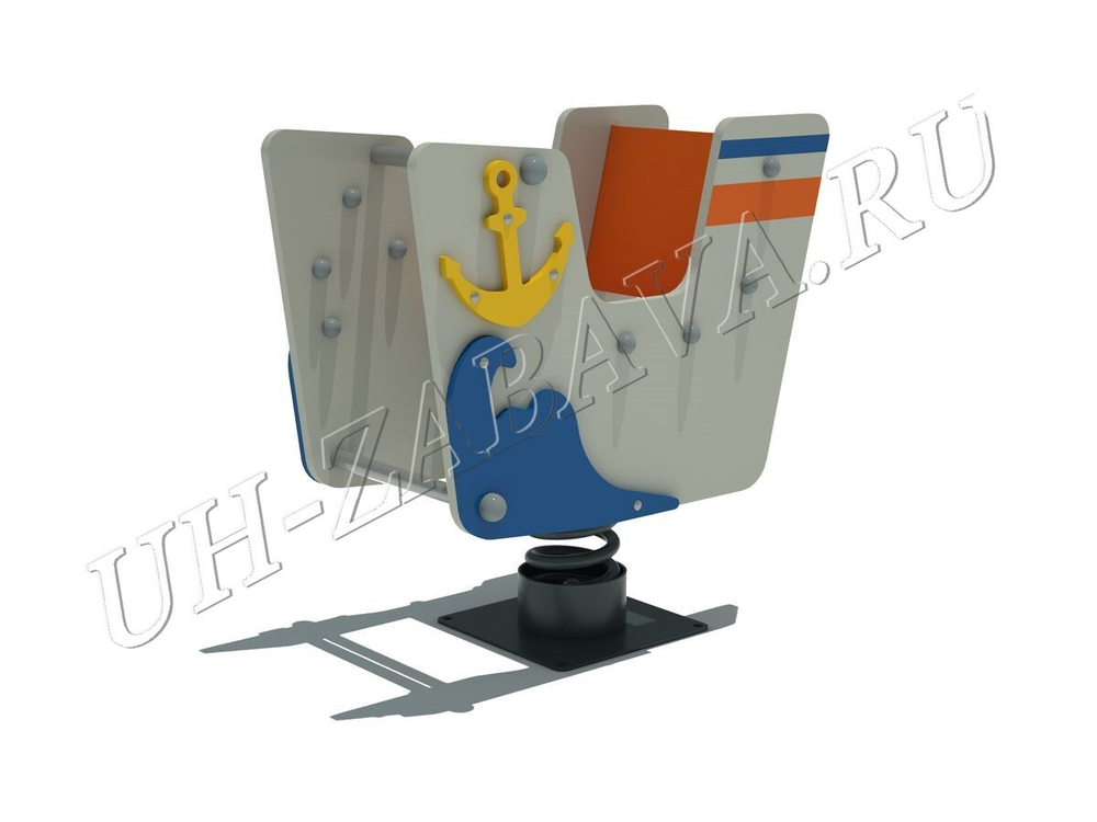 Качалка на пружине КНП Кораблик