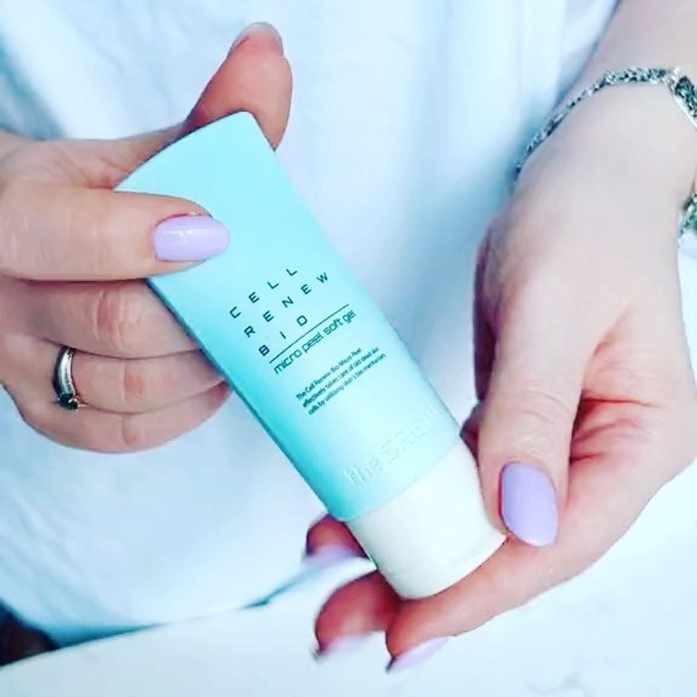 THE SAEM Пилинг-скатка с растительными стволовыми клетками Cell Renew Bio Micro Peel Soft Gell