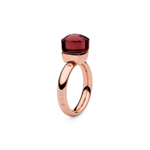 Кольцо Qudo Firenze ruby 18.5 мм 610216 R/RG
