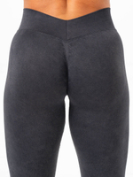 Леггинсы RYDERWEAR Stonewash Seamless V Back Black