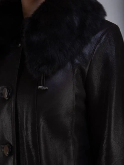 Дубленка натуральная длинная Турция