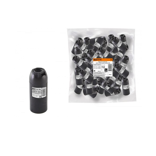 TDM Патрон E14 подвесной термостойкий пластик черный SQ0335-0053