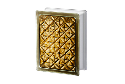 Стеклоблок Vitrablok - Империал - Актис Бронза 146x197x80