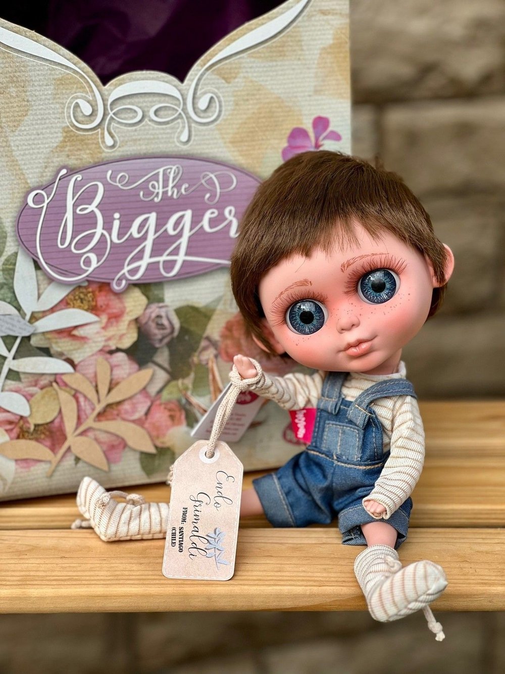 Кукла BERJUAN виниловая 32см BIGGERS Endo Grimald (24001)