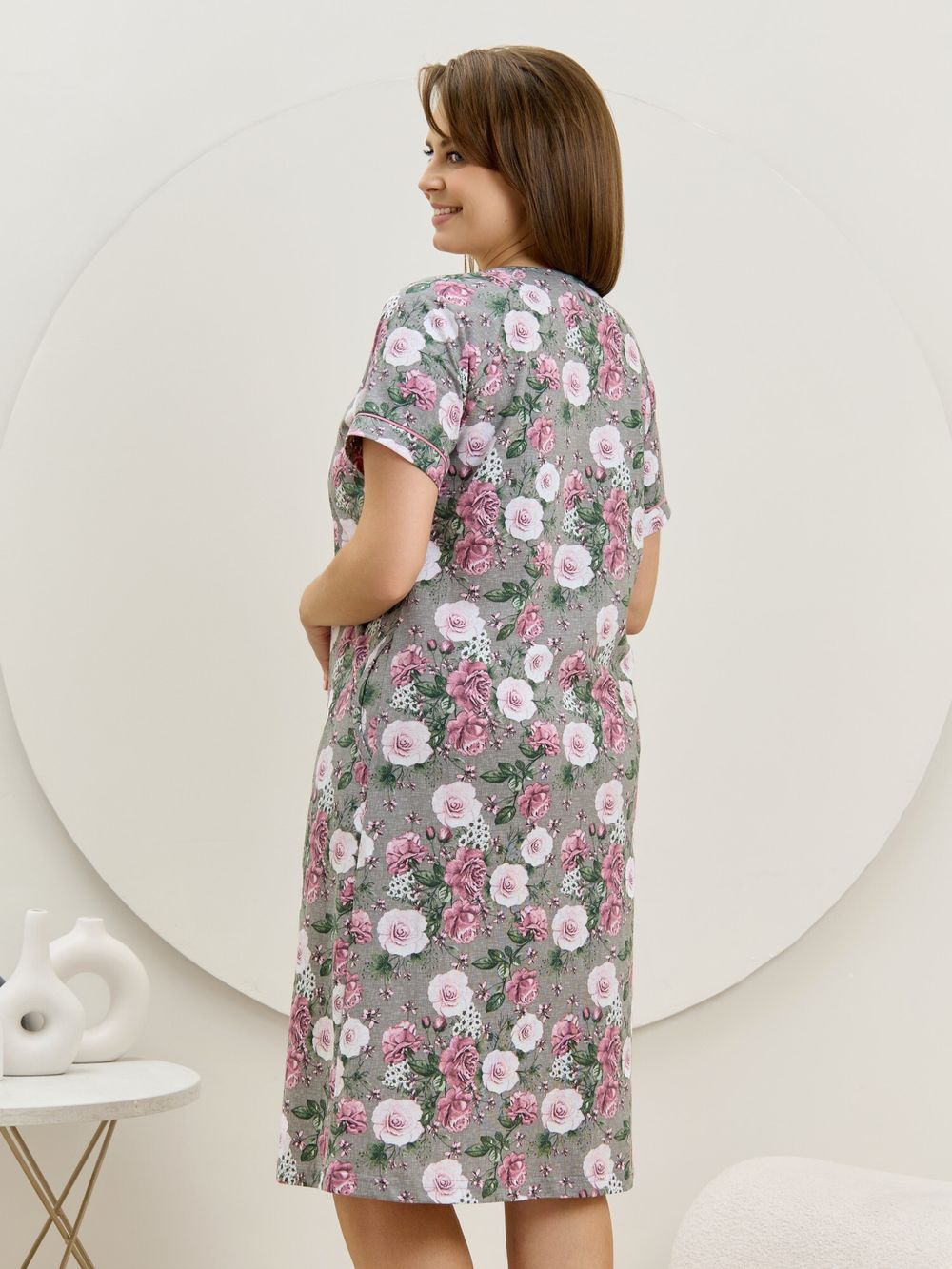 Халат Флэр Виотекс СЕРЫЙ