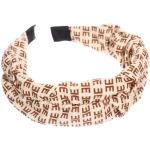 Ободок для волос «МАРЦИПАН», танти, ширина 4см, микс 6 цветов