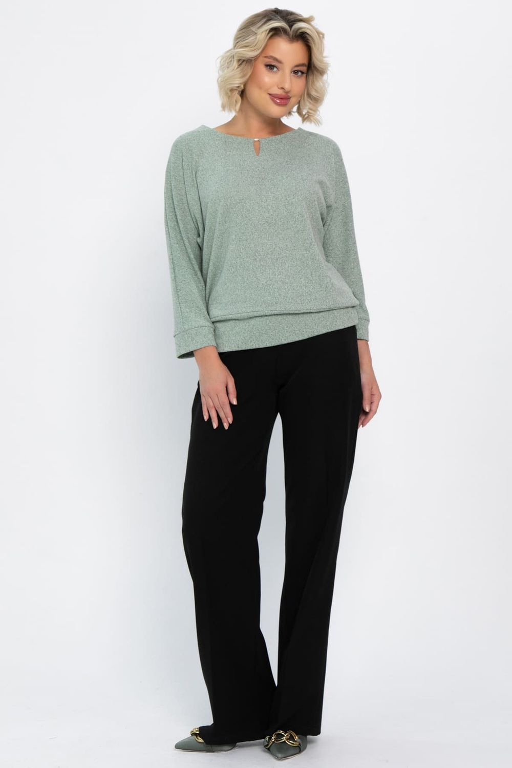 Джемпер трикотажный Претти (фисташковый) Б14788-50М LT Collection