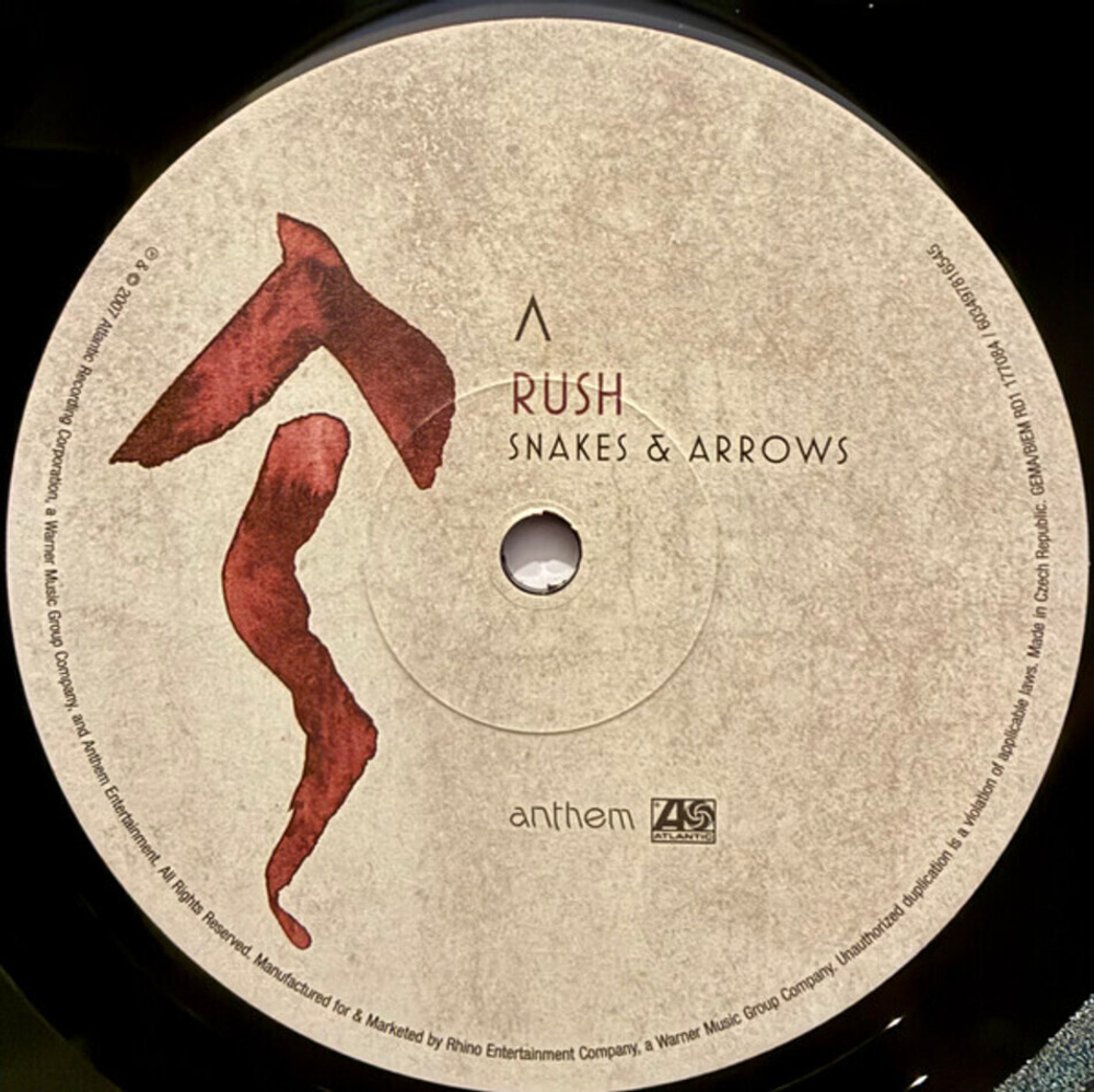 Rush / Snakes & Arrows (Limited Edition)(2LP)